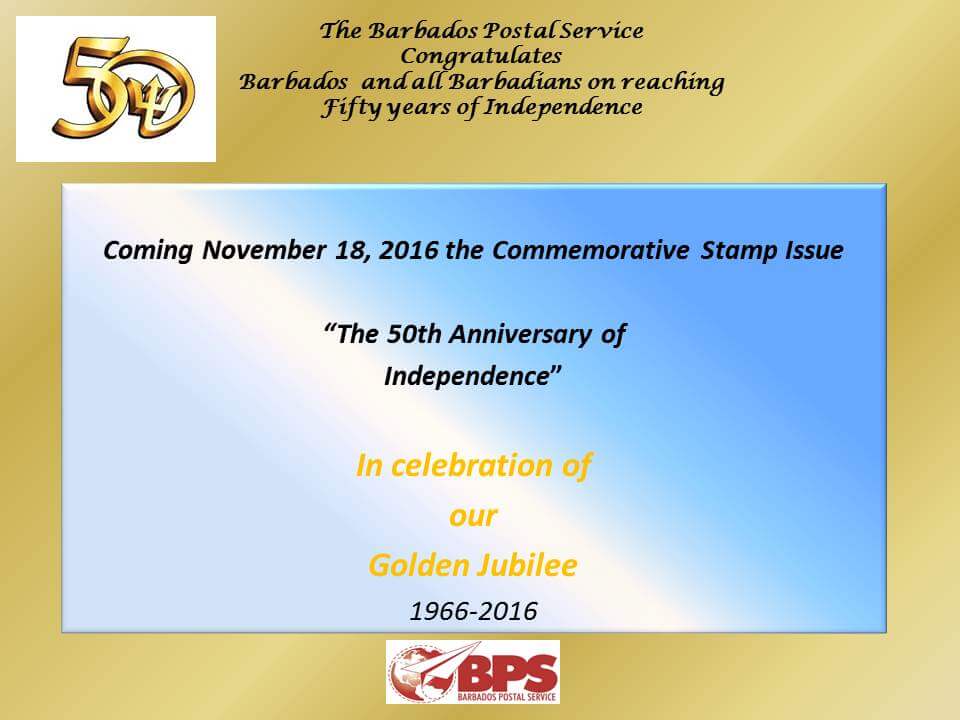 the-50th-anniversary-of- Barbados-independence-poster