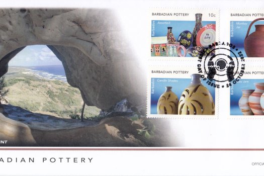 Barbadian 2022 Pottery First Day Cover | Barbados Stamps