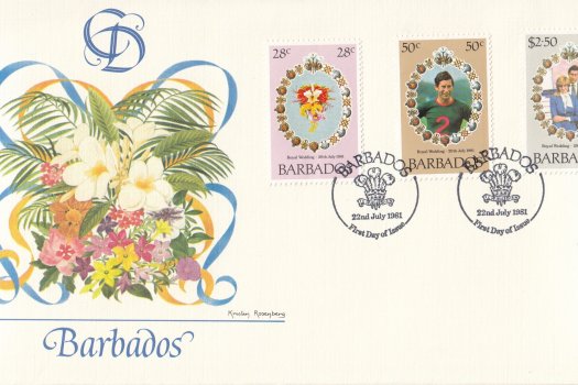 Barbados 1981 | Royal Wedding of HRH The Prince of Wales Fleetwood FDC
