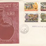 Barbados 1973 | Pottery in Barbados on printed FDC