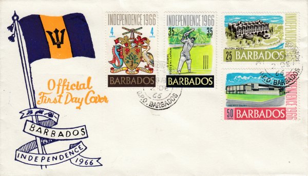 Barbados 1966 | Independence FDC