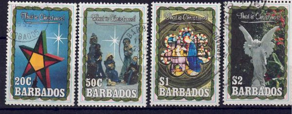 Barbados SG944-948 | Christmas 1990 (used)