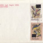 Barbados 1981 | Birds definitive new issue of 55c and surcharges