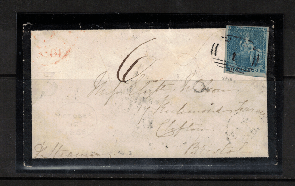 Barbados cover 1855