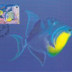 Barbados 2006 | Queen Triggerfish Maximum Card $1.15 stamp