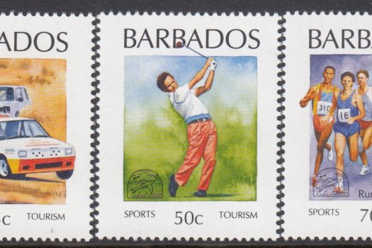 Barbados SG1013-1017| Sports & Tourism